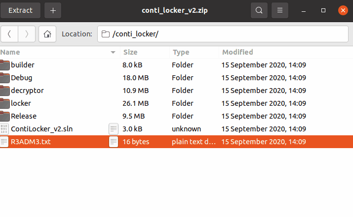 Unlock zip