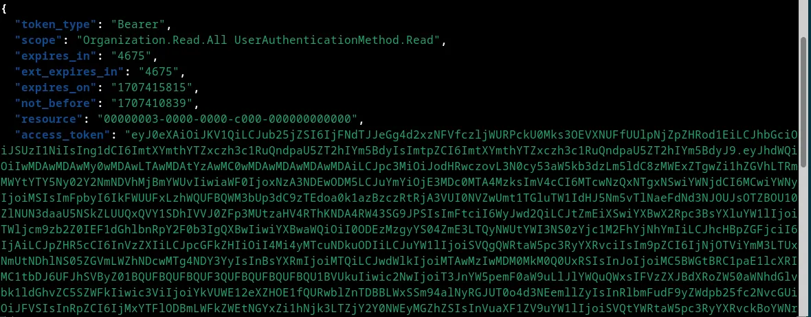 Third Device Code Phishing Token Picture